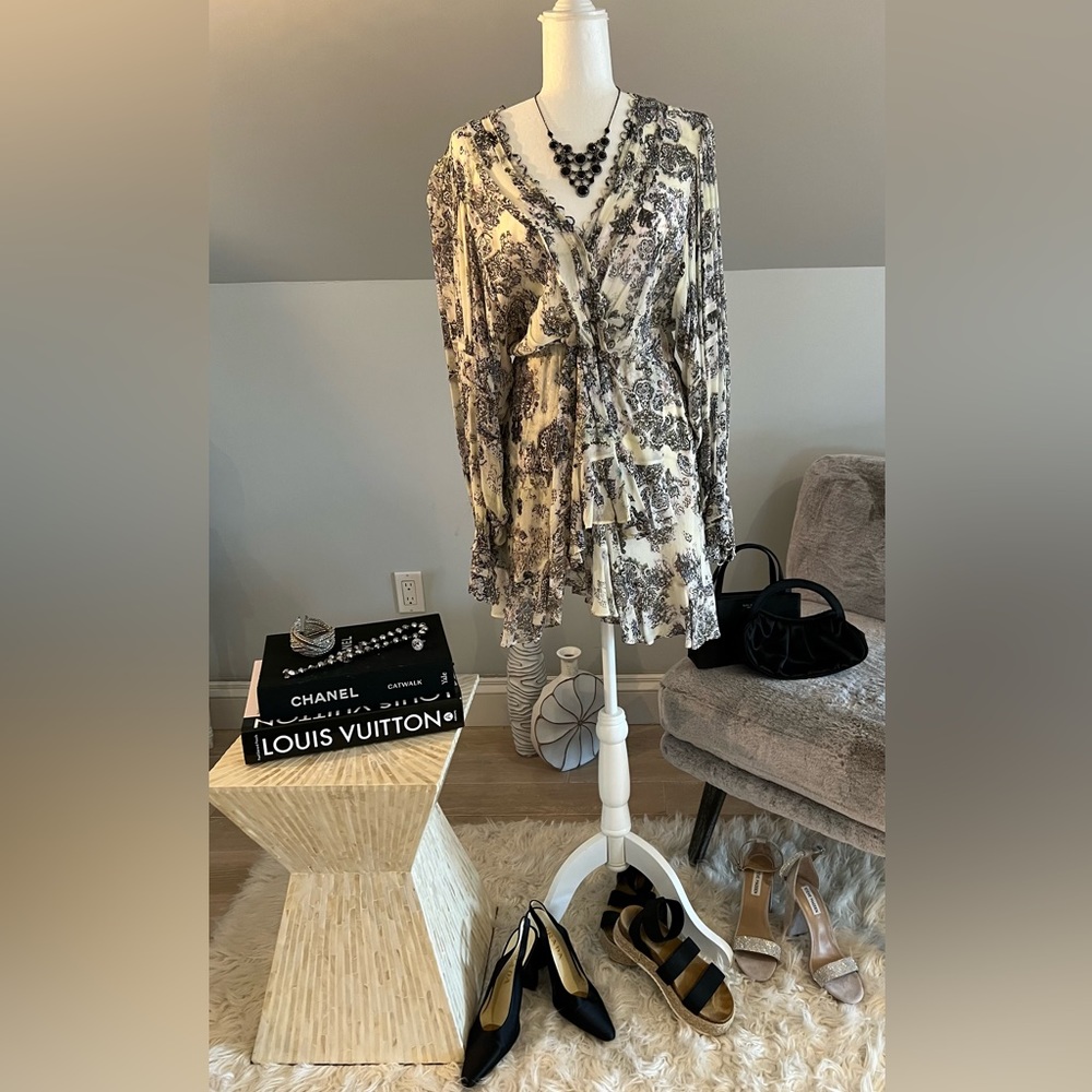 I R O long Sleeve Dress